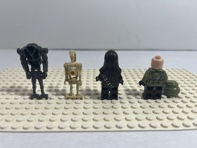 LEGO Starwars: 41st Clone Scout Trooper + Chewbacca + Battle Droids  from 75042