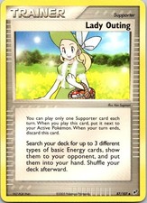 Lady Outing 87/107 Uncommon Deoxys LP