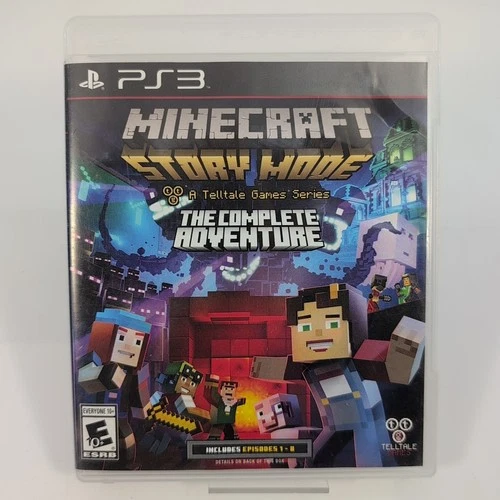Minecraft Story Mode The Complete Adventure PS3 - Tested