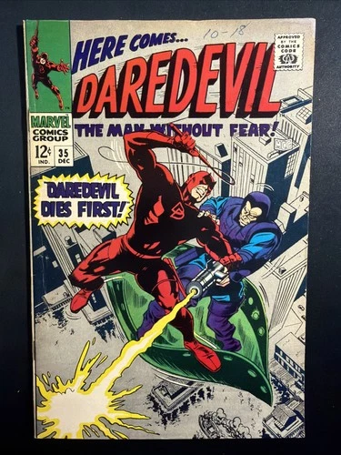 Daredevil #35 1967 Silver Age 1st Print Vintage Marvel Comics VG *A3