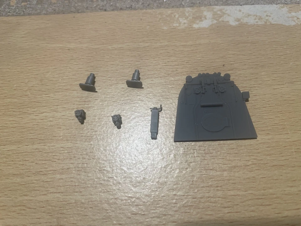 3D Printed OO Gauge NWR No 4 Locomotive Body for Hornby A1 Chassis - Image 3 of 3