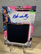 ROB DILLINGHAM 2024-25 TOPPS INCEPTION ROOKIE PATCH RPA PINK RC AUTO /99 Q4441