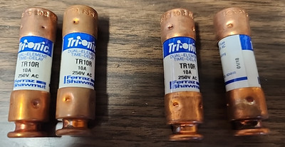 Trionic Ferraz Fuse TR10R 10 Amp 250VAC New Open Box Individual Fuses