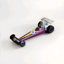 Vtg Hot Wheels 1975 Redline Cool One Zap Dragster Moon Eyes Hong Kong Purple