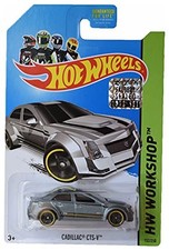 Hot Wheels Mattel Mini Car Hot Wheels Hot Wheels Cadillac CTS-V, [Gris]