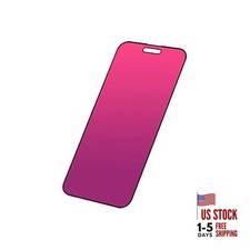 Privacy Screen Protector for 6.3 inch Gradient Colorful Anti-Spy iPhone 16 Pro