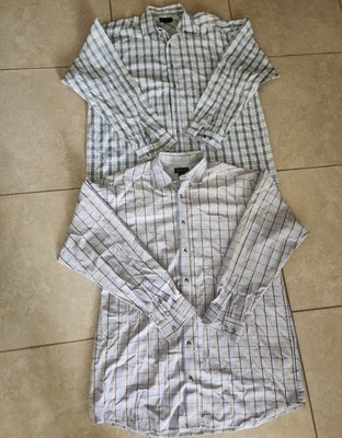Ariat Men Button Down Long Sleeve Collard Shirt Size 2XL Set Of 2
