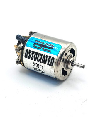 Vintage Team Associated Stock Brushed Motor Tested Working End Play