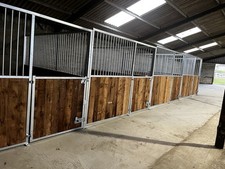 Internal Stable Front/partition 12ft Softwood Infills
