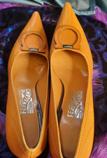 Vintage Salvatore Ferragamo Women's heels 9.5 worn once