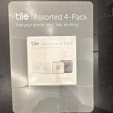 Tile Assorted 4-Pack Bluetooth Tracking Devic...