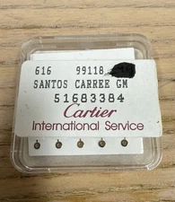 Genuine Cartier Yellow Hands Set For Santos CARREE Gm Cal 76.77 51683384