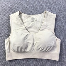 Tommie Copper Bra Womens Medium Beige Compression Copper Zinc Infused Activewear