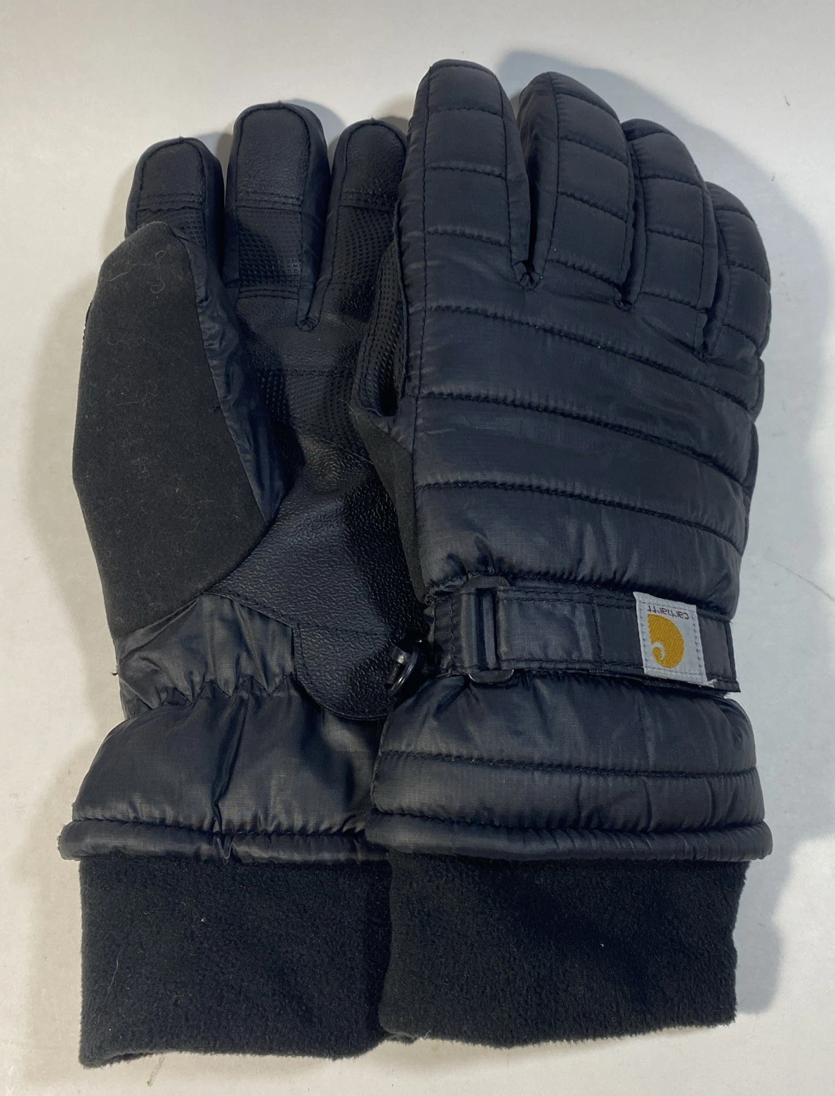 Carhartt Women's Quilted Insulated Cold Weather Breathe Black Gloves Large WA575