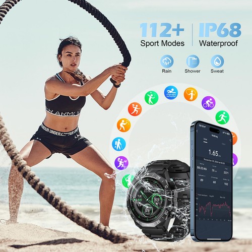 Smart Watch for Men Women(Answer/Make Call), 2025 New Fitness Tracker 1.39" H... - Picture 4 of 7