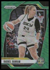 Rachel Banham 2024 Panini Prizm WNBA #25 Green Prizms Chicago Sky