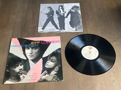 Jeff Lorber Private Passion LP 1986 Warner Bros. VG+ w/Inner Sleeve, Karyn White