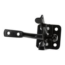 Self-Locking Gate Latch Automatic Gravity Lever Latch for Wooden Fence Post
