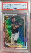 Paul Skenes 2024 Bowman Chrome #31 Mega Box Rookie RC PSA 10