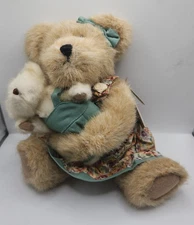 Boyds Bear Plush Momma Macbearsley & Baby Tags Special Edition Mother Pair Set