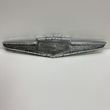 1949 Chevrolet Chevy Original Chrome Hood Emblem Ornament Emblem Logo 3688052