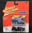 Johnny Lightning Muscle Cars USA 1968 Mercury Cougar XR7 Black 1:64 Diecast NIP
