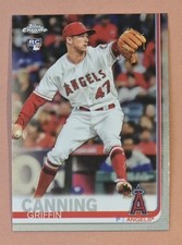 Griffin Canning 2019 Topps Chrome Rookie RC Card #31