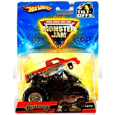 Hot Wheels Monster Jam Tilt-Offs THE DESTROYER #14/75, New, See Pics/Descr.