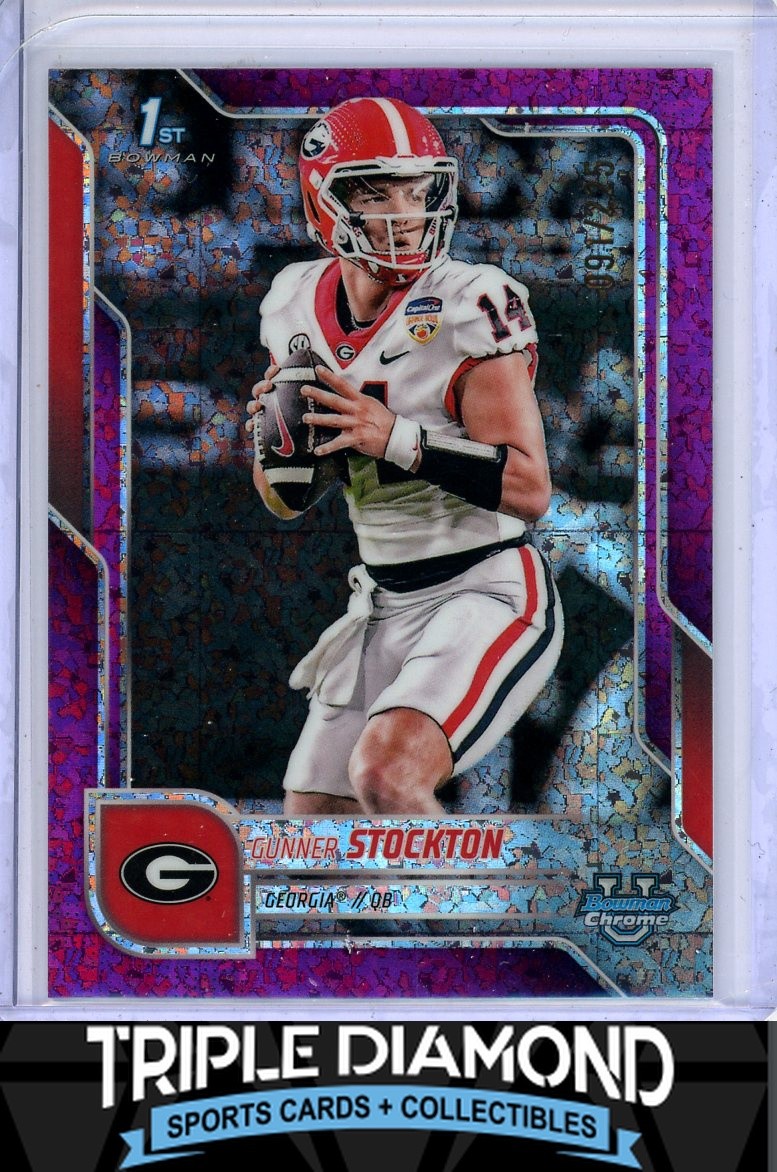 2025 Bowman Univ Chrome 1st Gunner Stockton Fuchsia Mini Diamond #091/225 M745