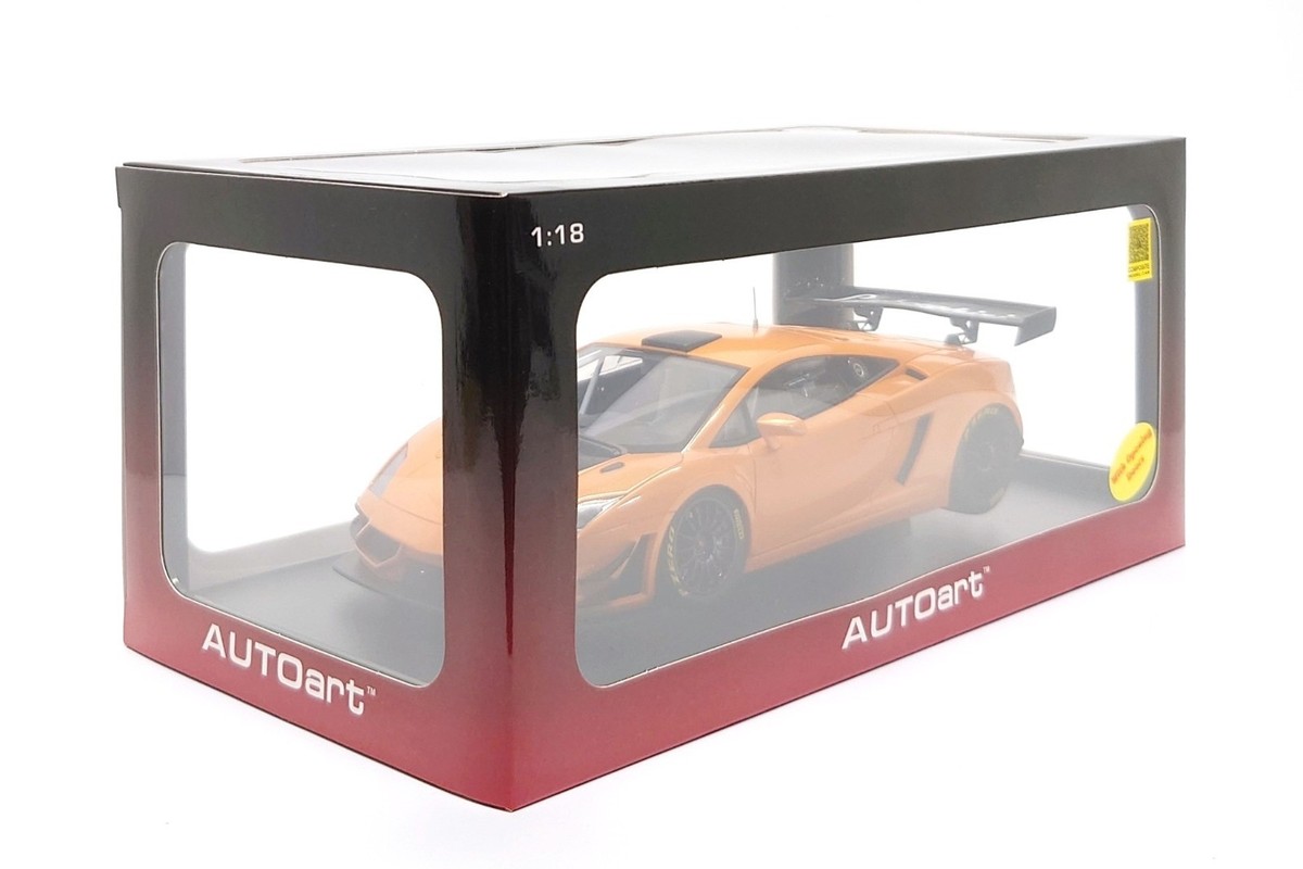AUTOart 1:18 Lamborghini Gallardo GT3 FL2 in Arancio Borealis | eBay