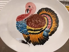Made in Italy Turkey Platter 18"x15"