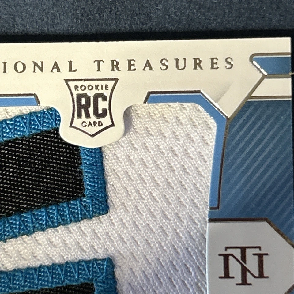 2021 Panini National Treasures - Rookie Material Signatures 2 Jesus Sanchez #224 - Image 4 of 4