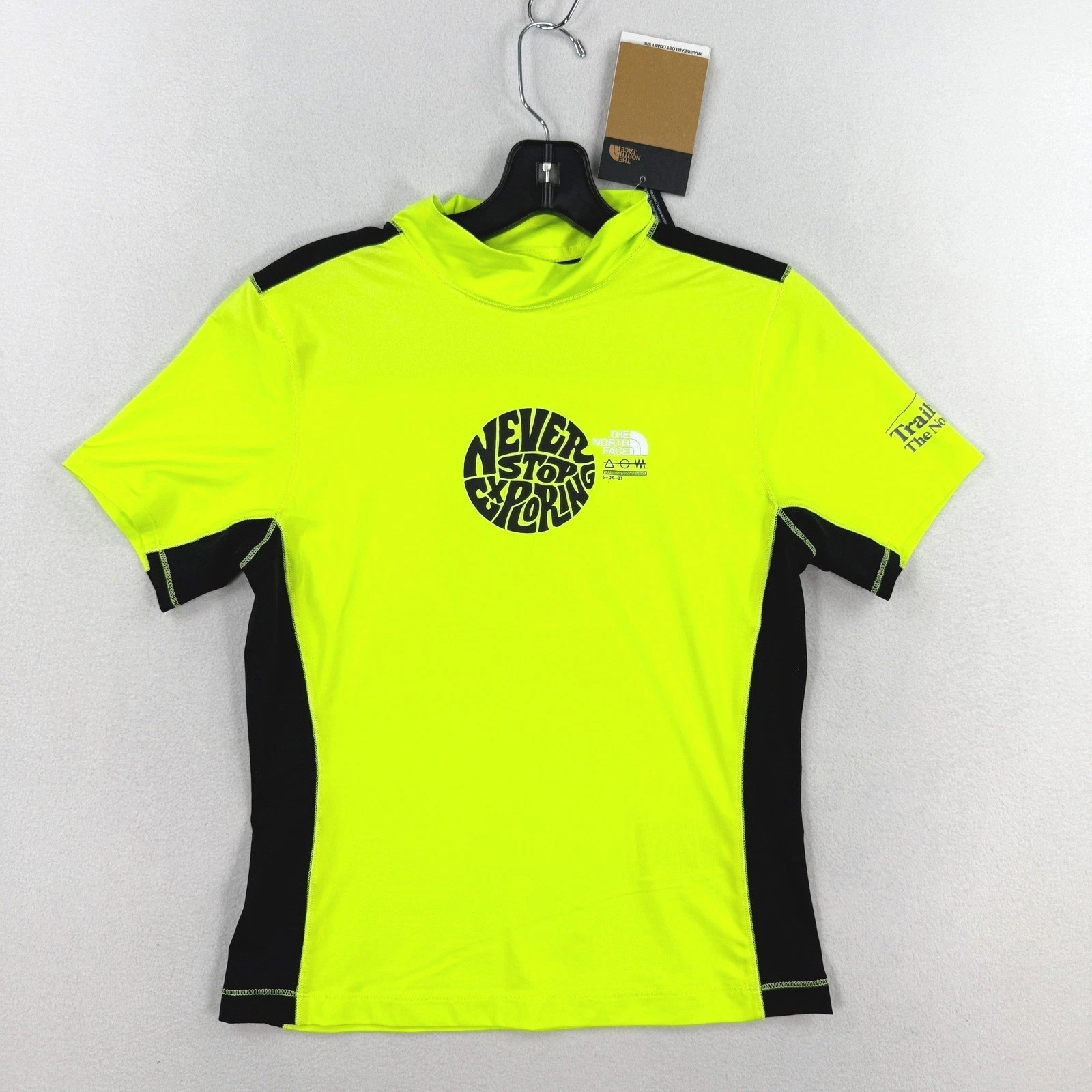 The North Face Trailwear Lost Coast Tee Flashdry Pro S Womens Yellow/Black NEW
Opens in a new window