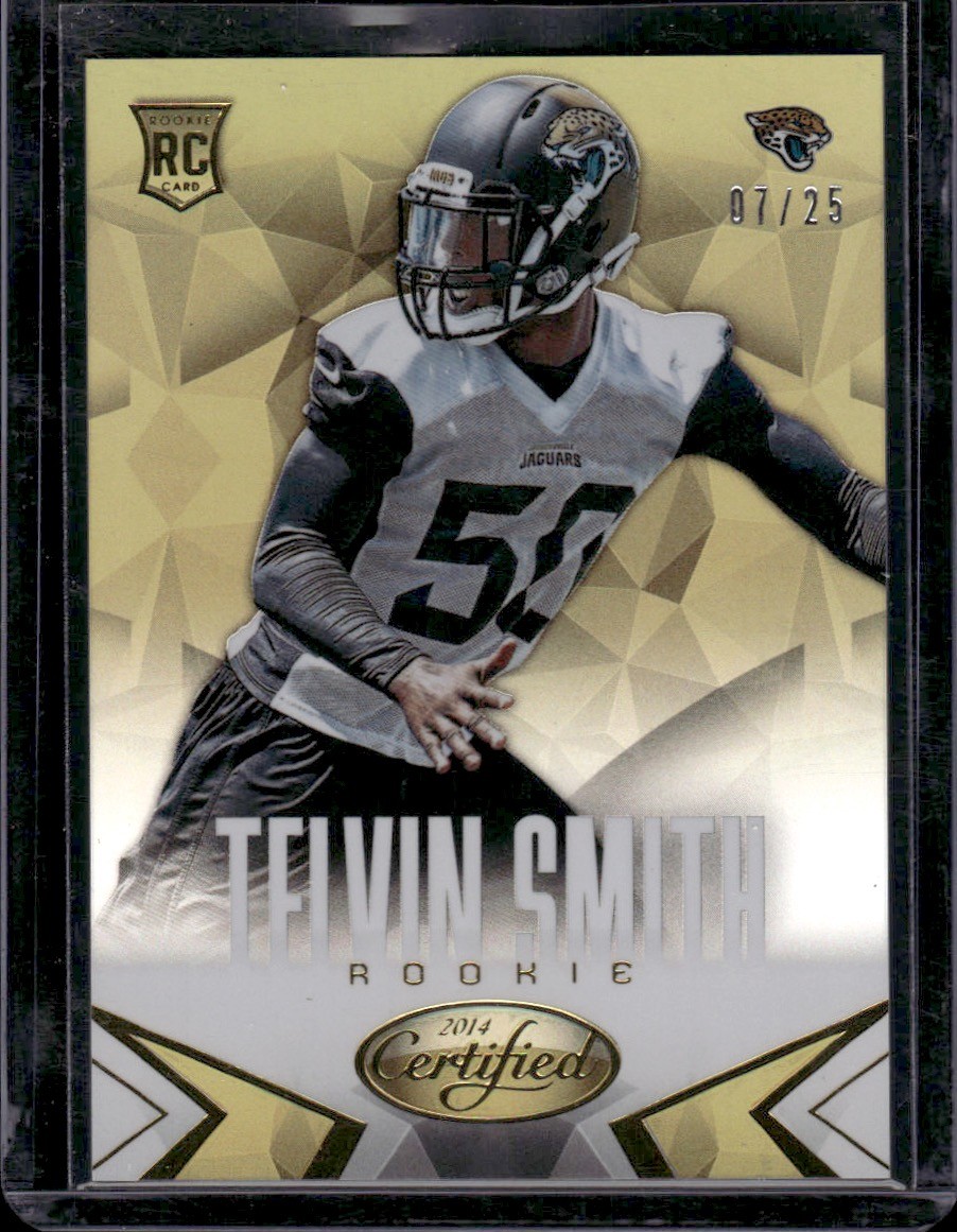 Telvin Smith Panini Certified #164 Mirror Gold