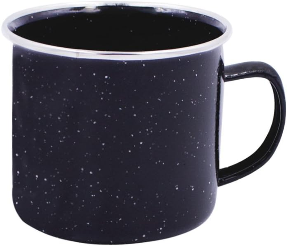 Milestone Camping Enamel Travel Mug/Ideal for Camping, Hiking, Fishing, Travels