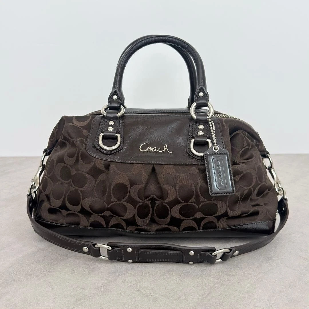 Coach Ashley Signature Satchel for sale | eBay