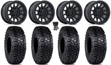 Fuel Piston 15" Wheels Bk +10mm 30" Intersect Tires UForce U10 Pro /U10 XL Pro