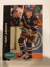 Tony Amonte ROOKIE CARD 1991-92 Parkhurst - #114 (RC)