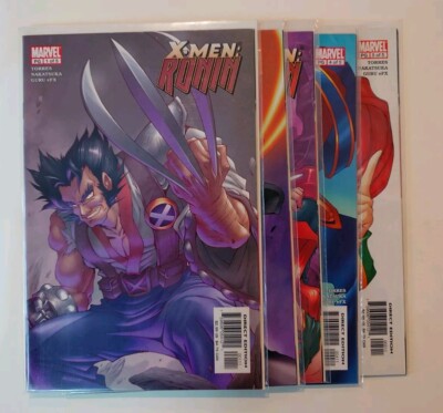 X-MEN RONIN #1-5 (2003) - COMPLETE SET - Marvel Comics - 9.4nm