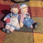 Vintage Enesco Raggedy Ann Andy Figurines Simon And Schuster Euc Classic Figure