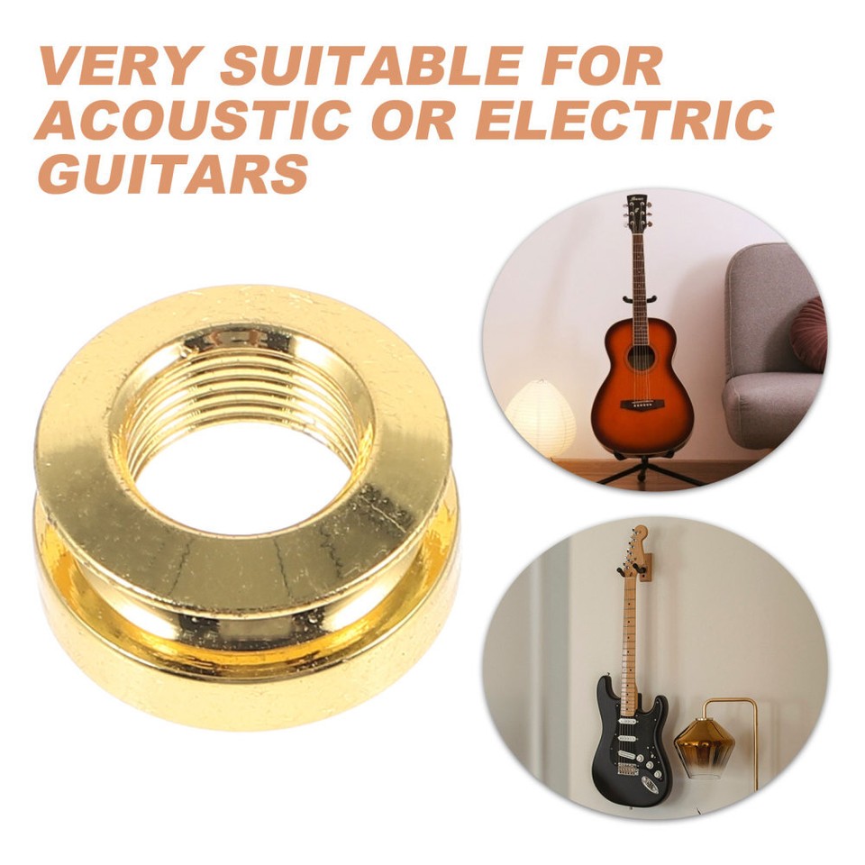 Guitar Jack Button Endpin Jack Button Replacement Guitar Strap Repair