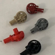 LEGO Parts 47455 (4pcs) Technic Rotation Joint Ball Loop Two Perpendicular