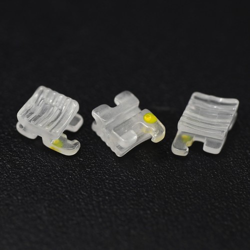 Ortodoncia Dental Cerámica Brackets Zafiro Estético Roth 022 345 Ganchos - Imagen 10 de 19