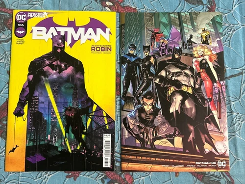 BATMAN #106 A B COVER SET OF 2 1ST MIRACLE MOLLY