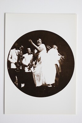 WILLIE MAY ''BIG MAMA'' THORNTON, 1955,   seltene Kunst-Postkarte