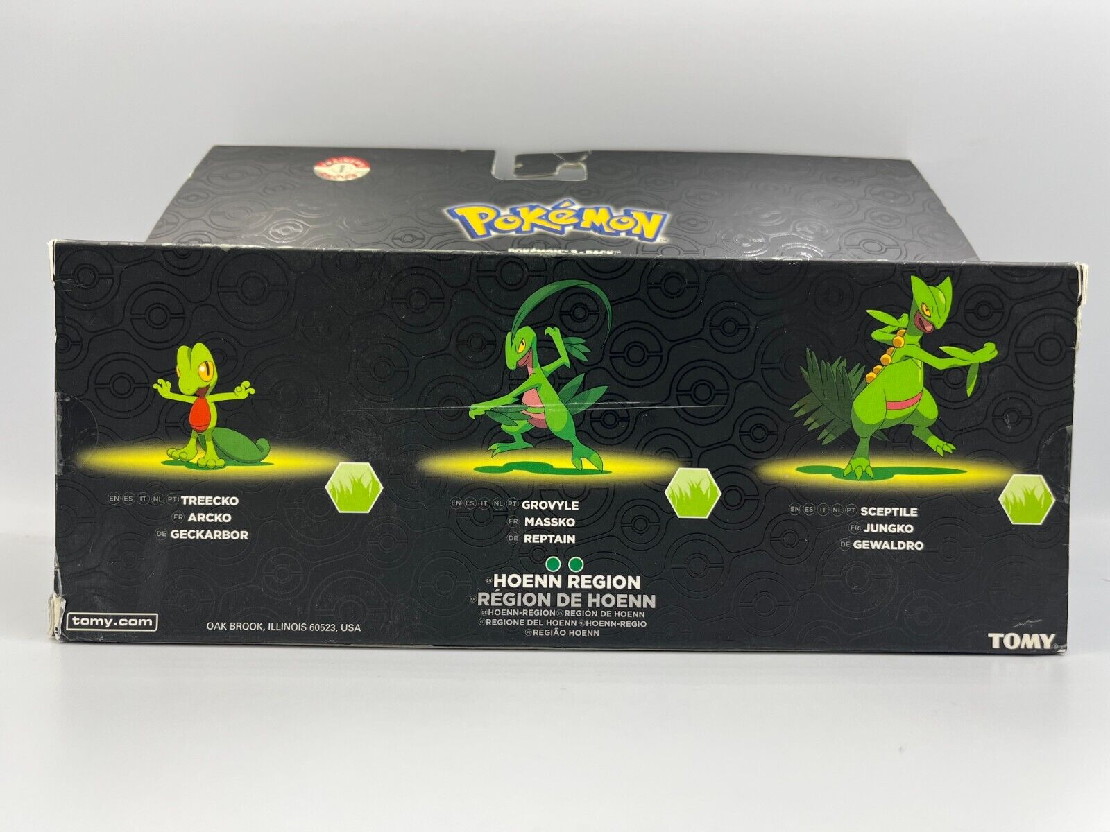 Kit Pokémon Sceptile Grovyle Treecko Tempestade Celestial