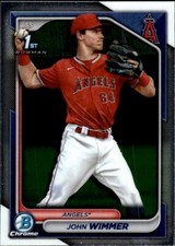 2024 Bowman Chrome - 1st Bowman Prospect #BCP-78 John Wimmer (RC)