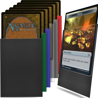 1200 Matte Card Sleeves for Collectable 91*66mm/3.58*2.6inch, Multicolored