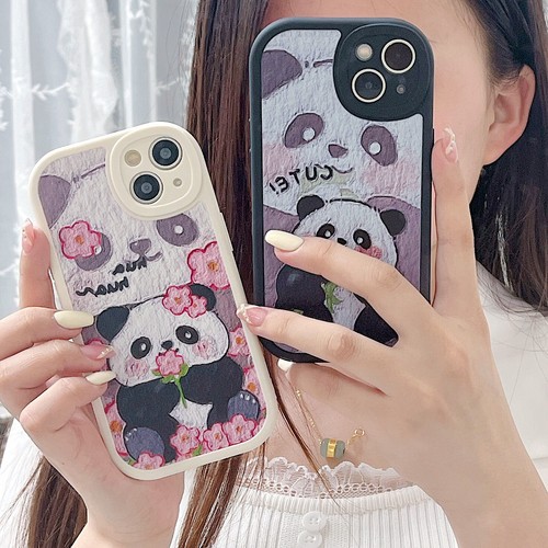 For iPhone Samsung OPPO Xiaomi Case Cute Panda ShockProof Phone Cover Cartoon - Zdjęcie 3 z 13