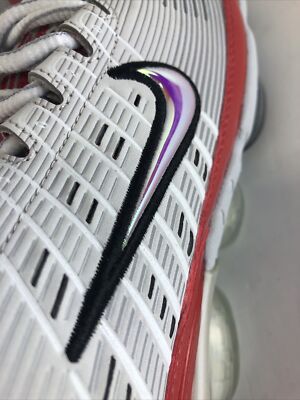 家具 NIKEAIRvapor Max360 Nike Air Vapormax 360 Men's Size 7.5 “History of Air” Red Grey